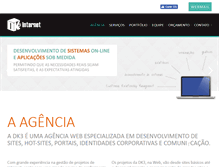 Tablet Screenshot of dk3.com.br